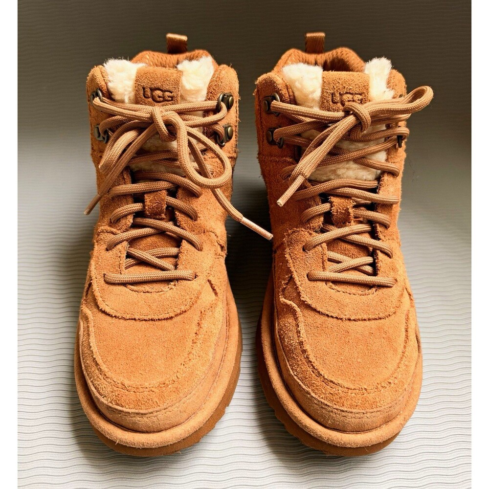 UGG K Highland HI Heritage Chestnut Kids Boots Size 2